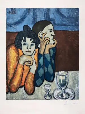 Pablo Picasso after.