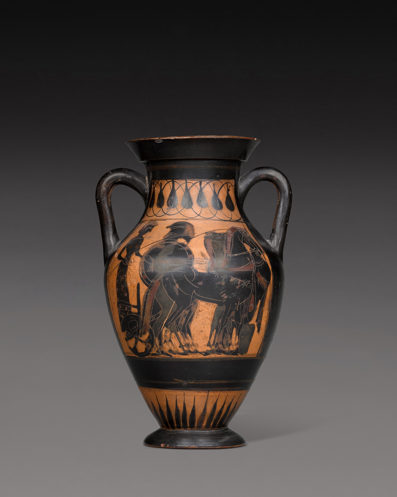 An Attic Black-figured Amphora
