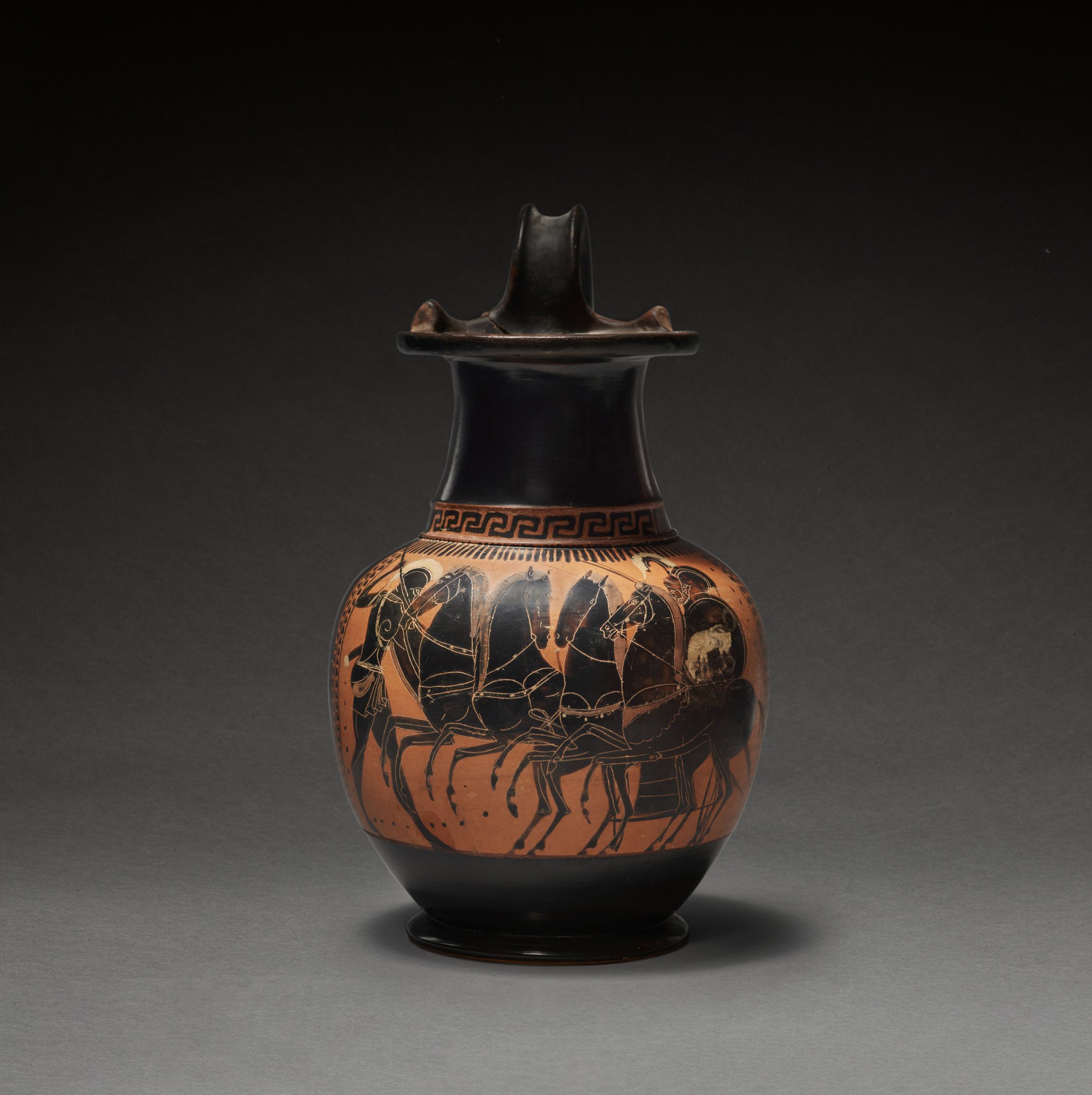 An Attic Black-figured Oinochoe