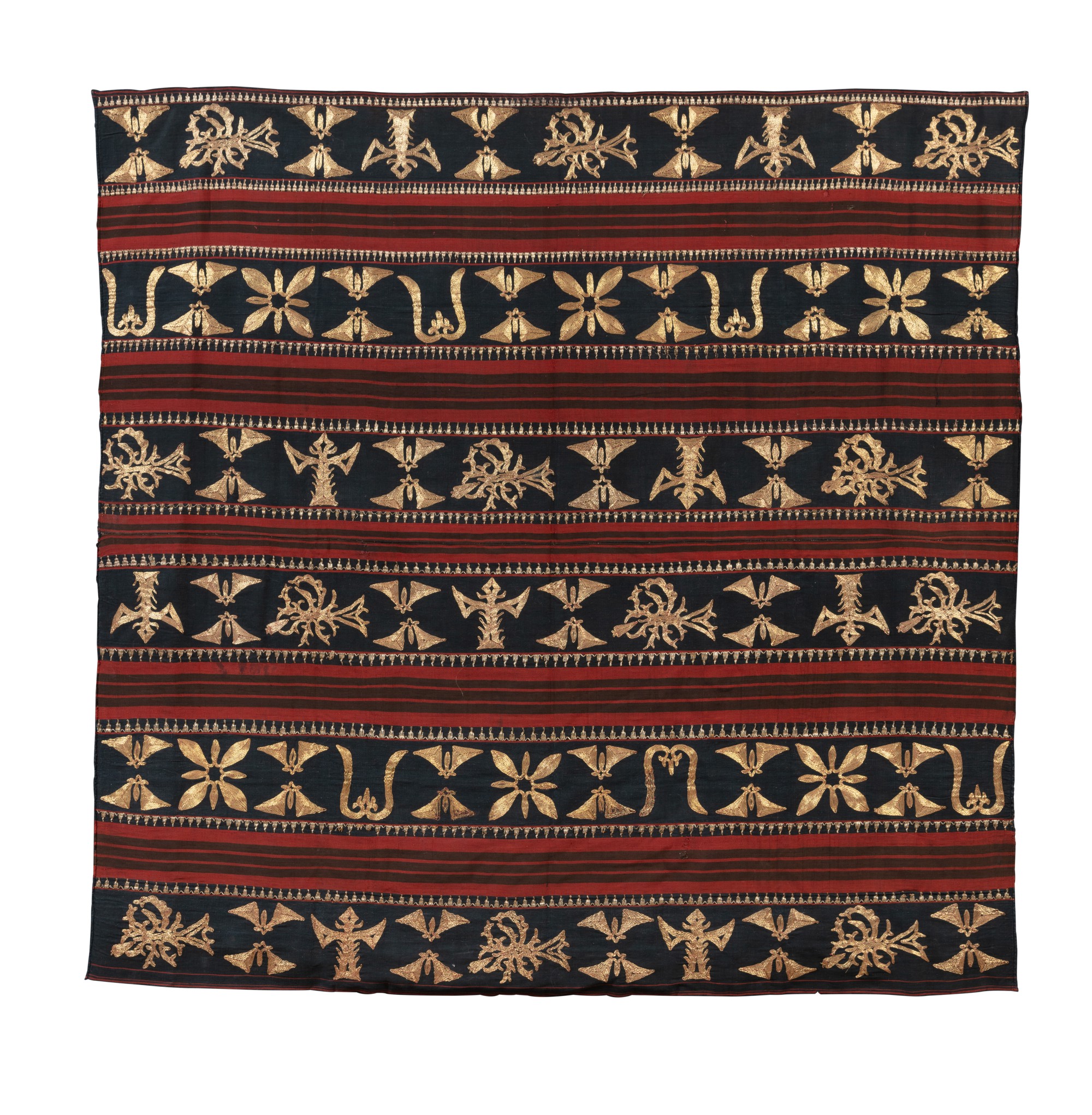 Sarong ikat, Abung, Lampung, Sumatra, Indonésie