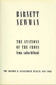 The Stations of the Cross: Lema Sabachthani