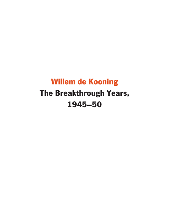 Elaine de Kooning: A Retrospective