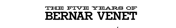 Bernar Venet: A Retrospective