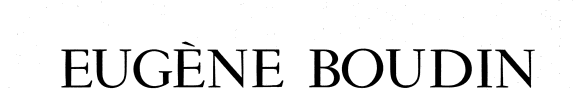 Boudin: Master of Sky and Sea
