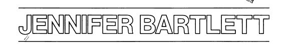 Jennifer Bartlett