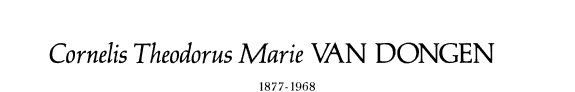 Kees van Dongen 1877-1968