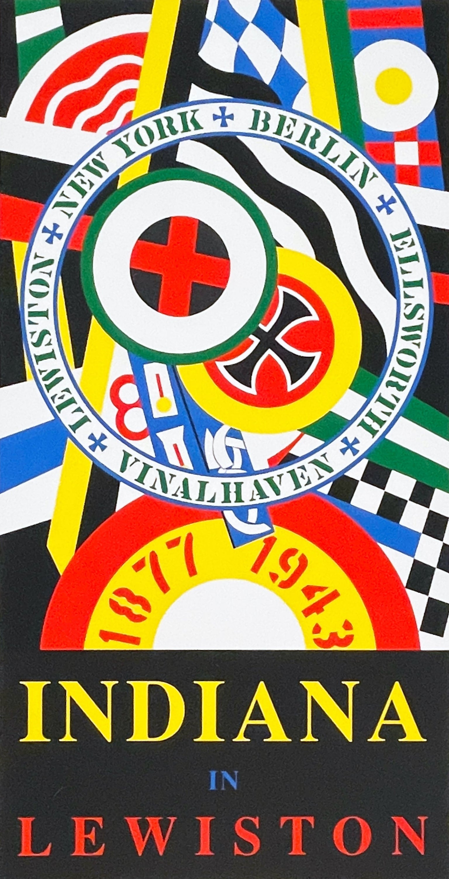 Robert Indiana — Indiana in Lewiston