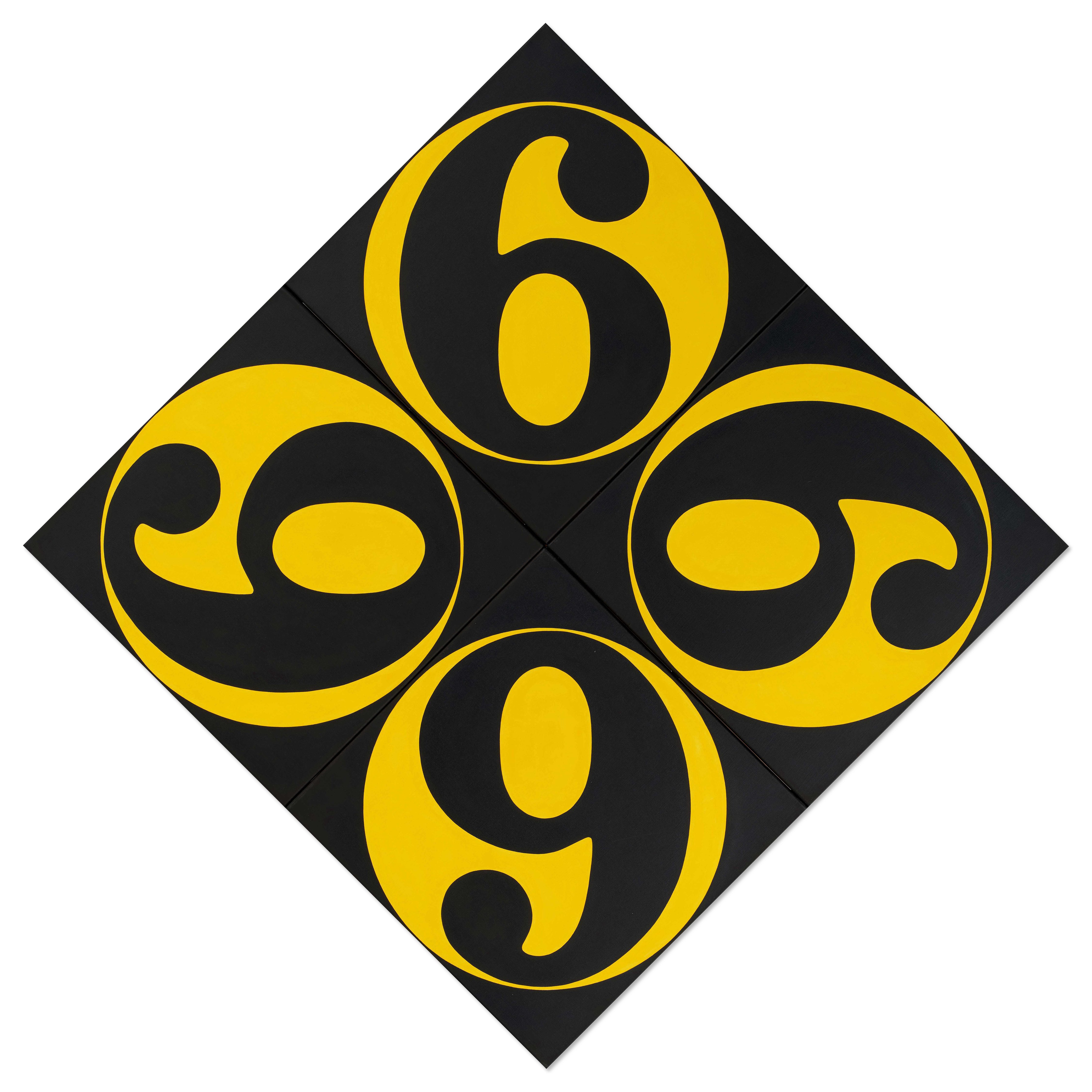 Robert Indiana — Four Sixes