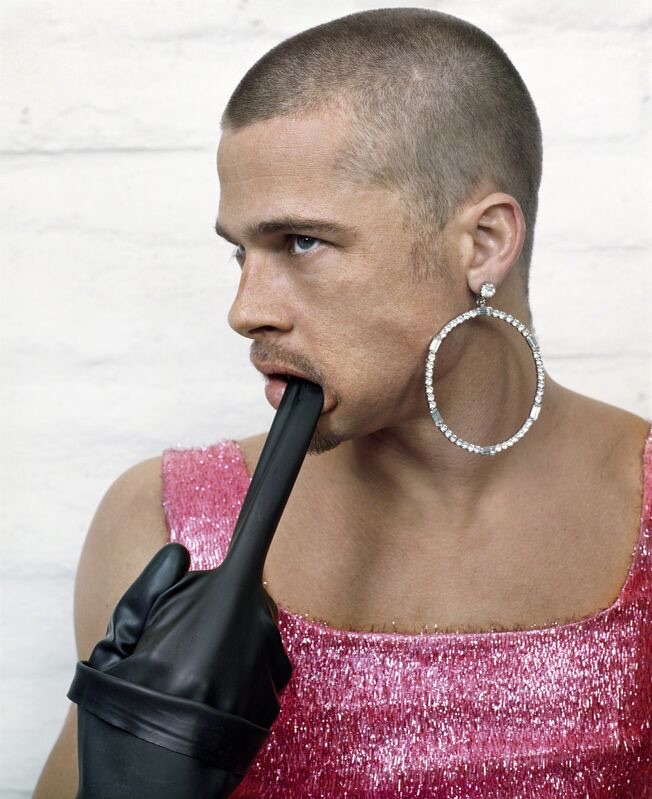 Mark Seliger — Brad Pitt, Palm Springs, CA