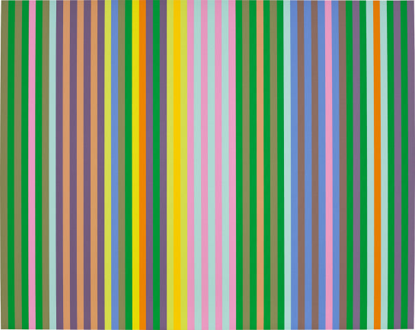 Gene Davis — I Zebra from Series II