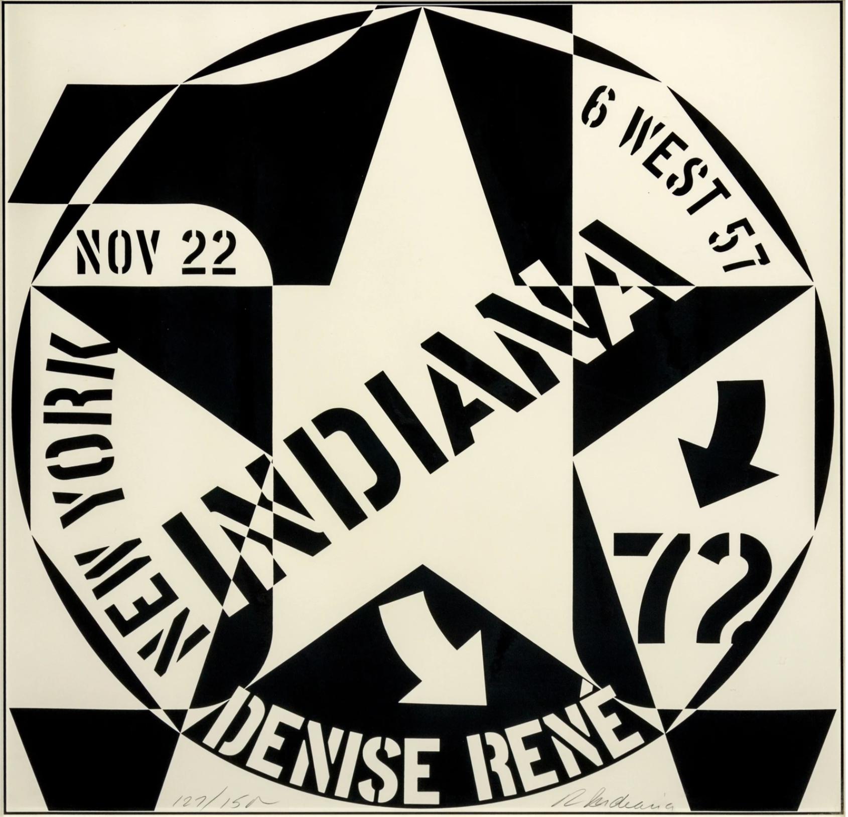 Robert Indiana — Galerie Denise Rene New York