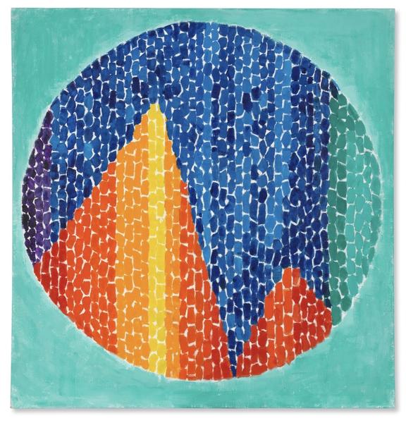 Alma Thomas — Snoopy Sees Sunrise on Earth