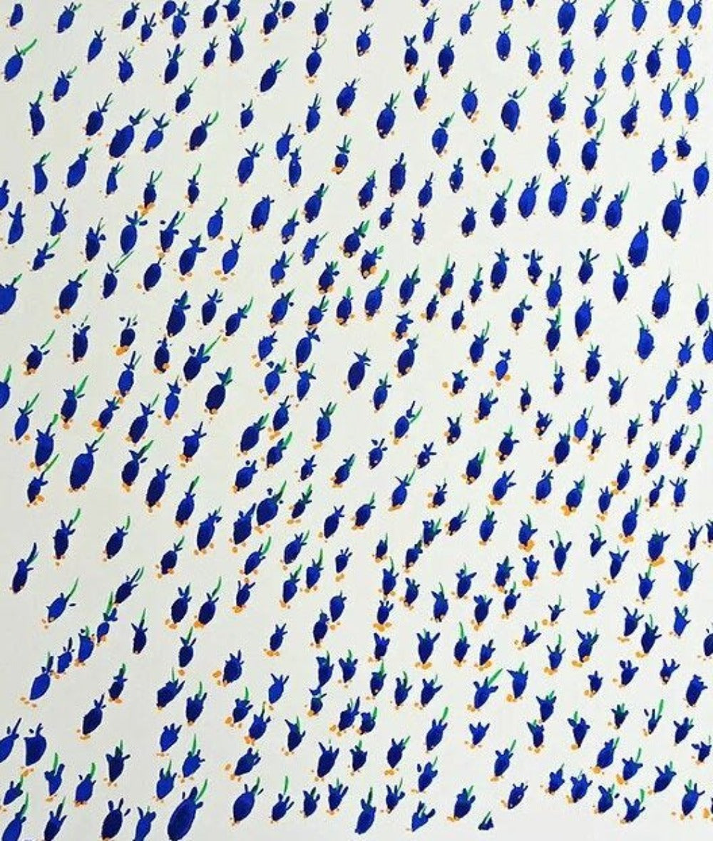 Donald Sultan — Wallflower 12