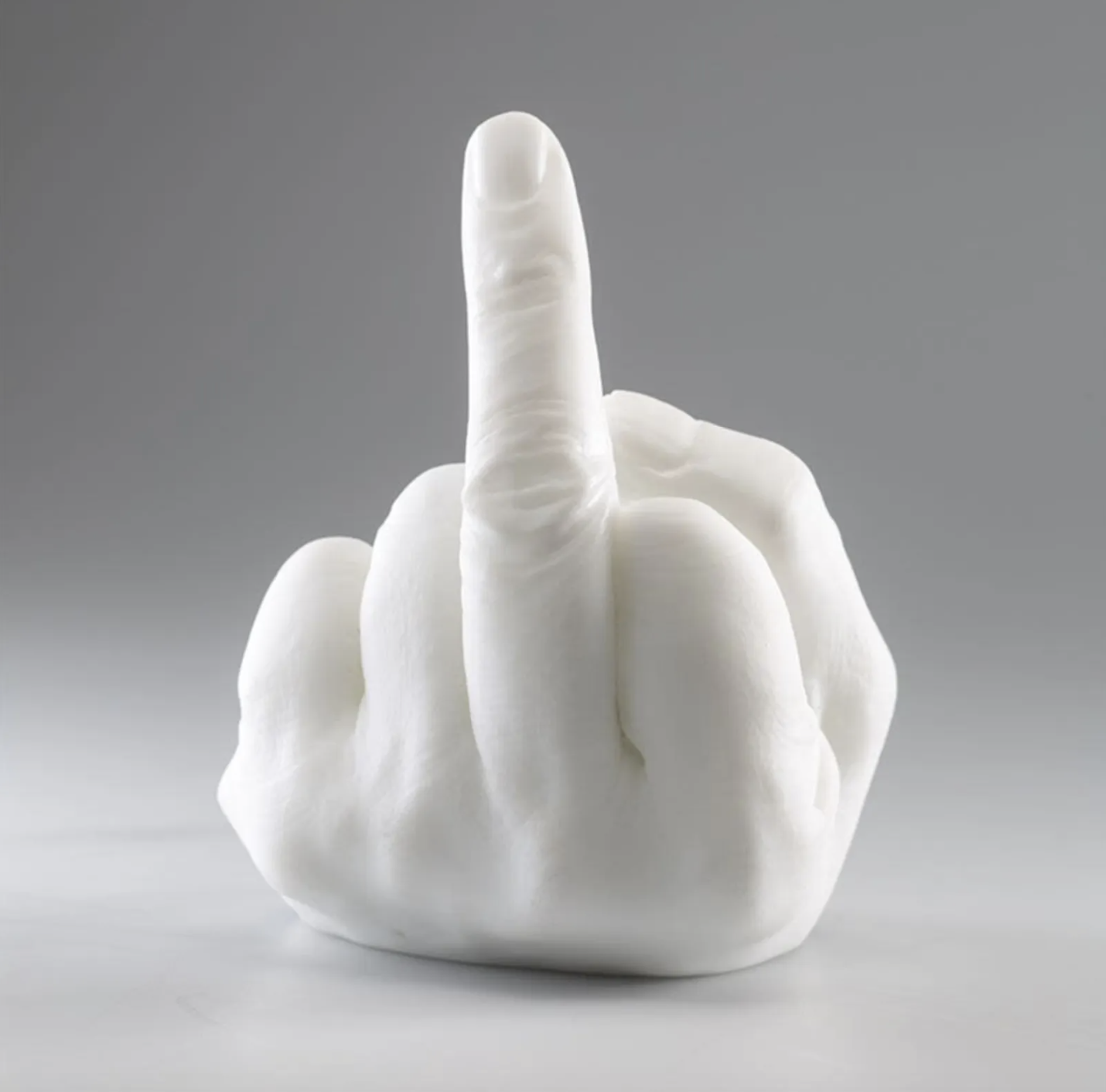 Ai Weiwei — Study of Perspective in Glass (Opaline White)