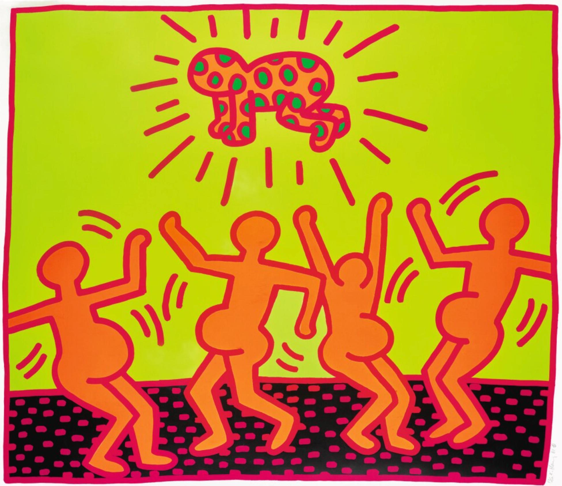 Keith Haring — Fertility Plate 1