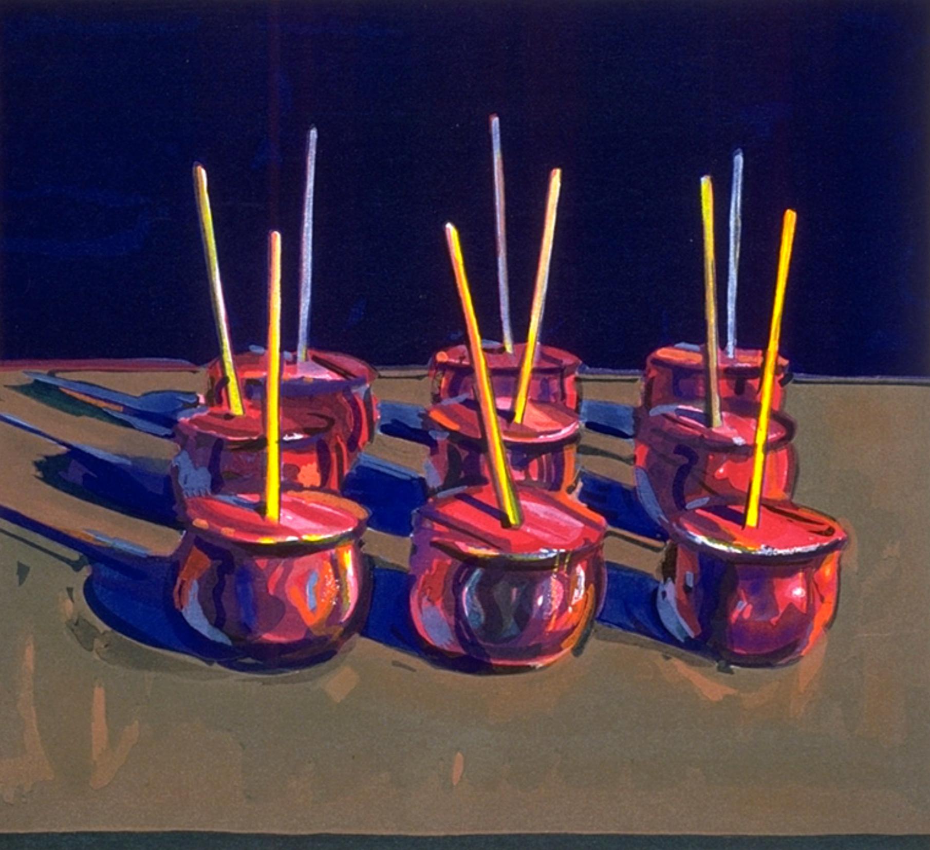Wayne Thiebaud — Candy Apples