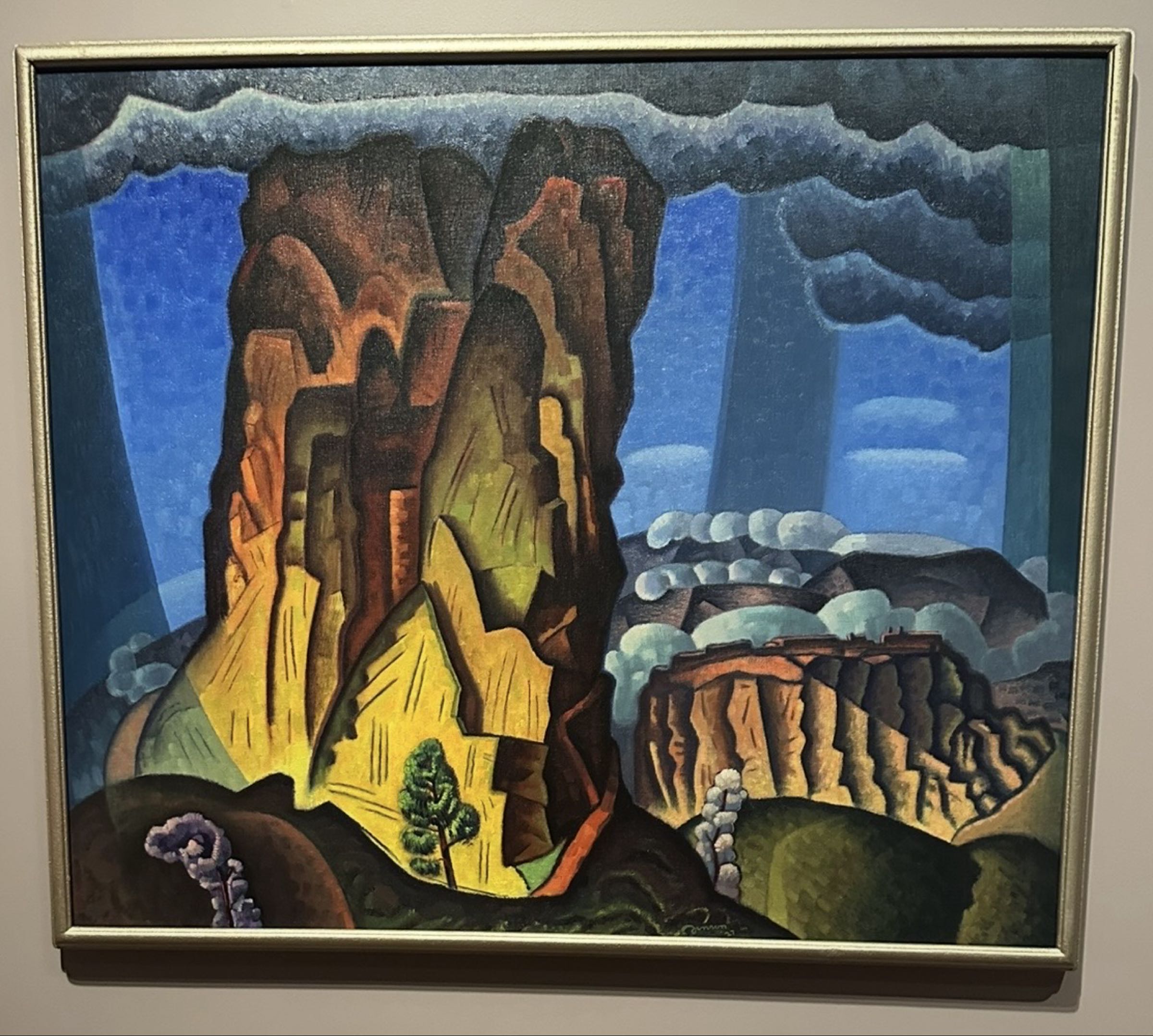 Raymond Jonson — Pueblo Series, Acoma
