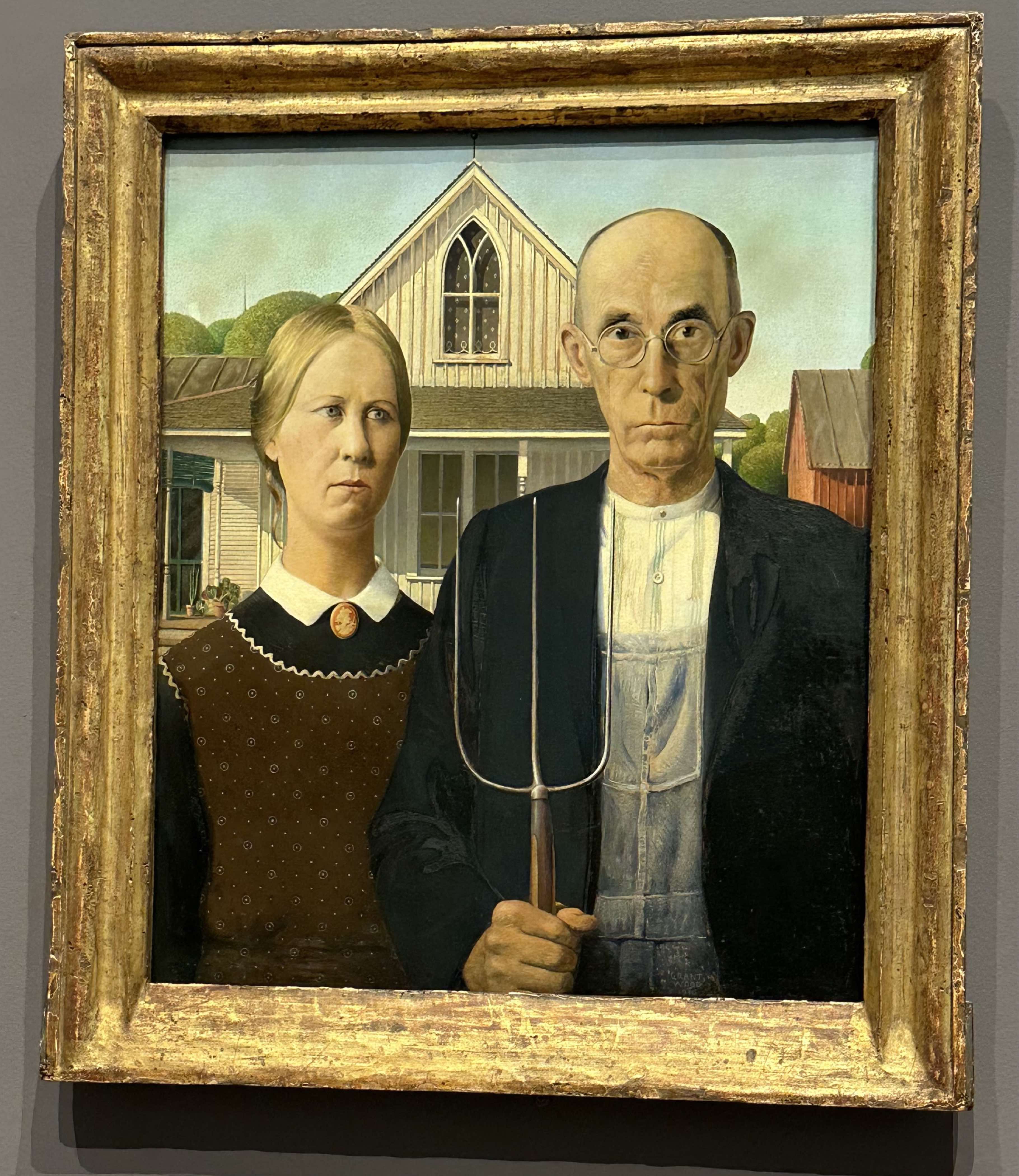 Grant Wood — American Gothic