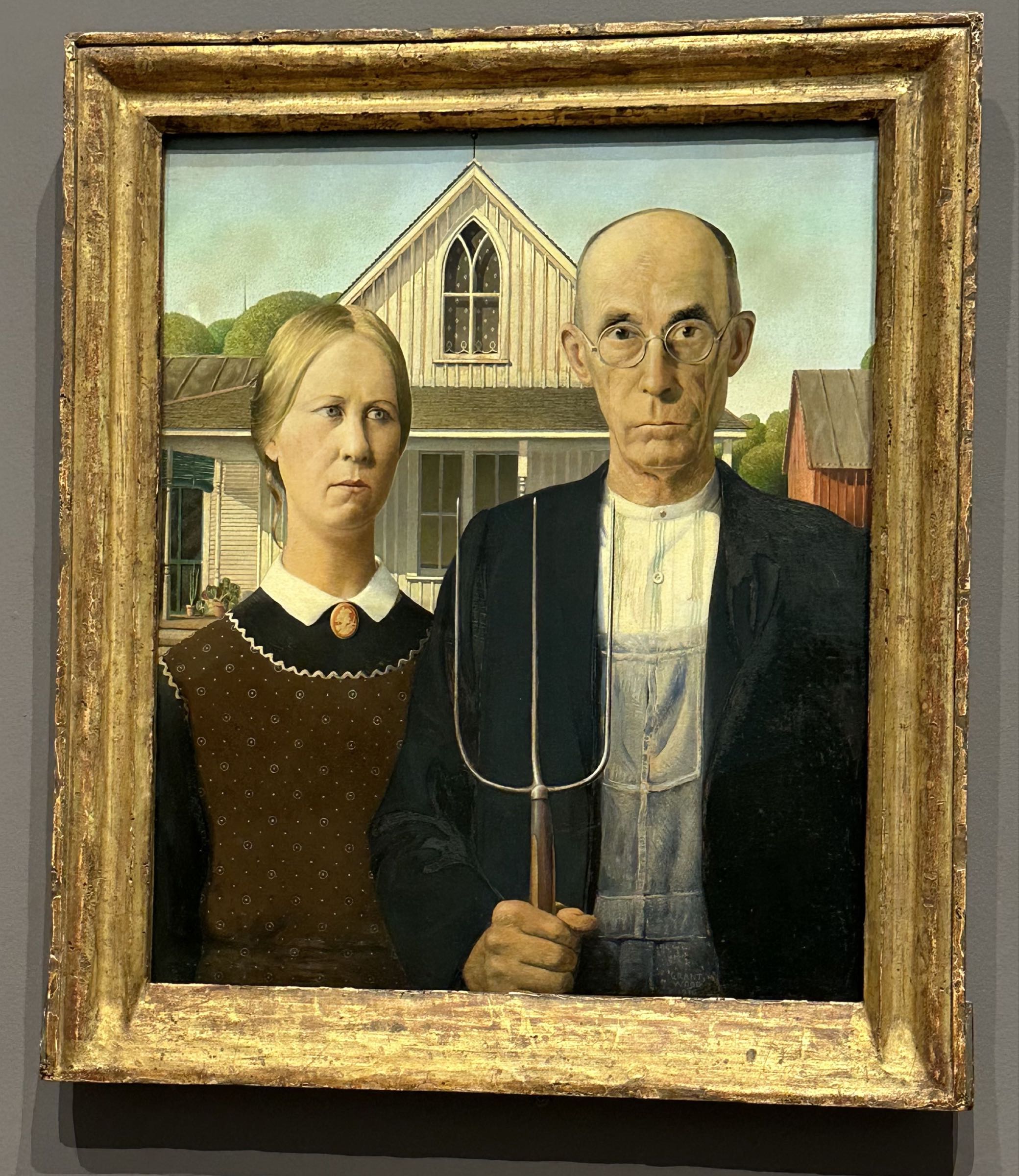Grant Wood — American Gothic