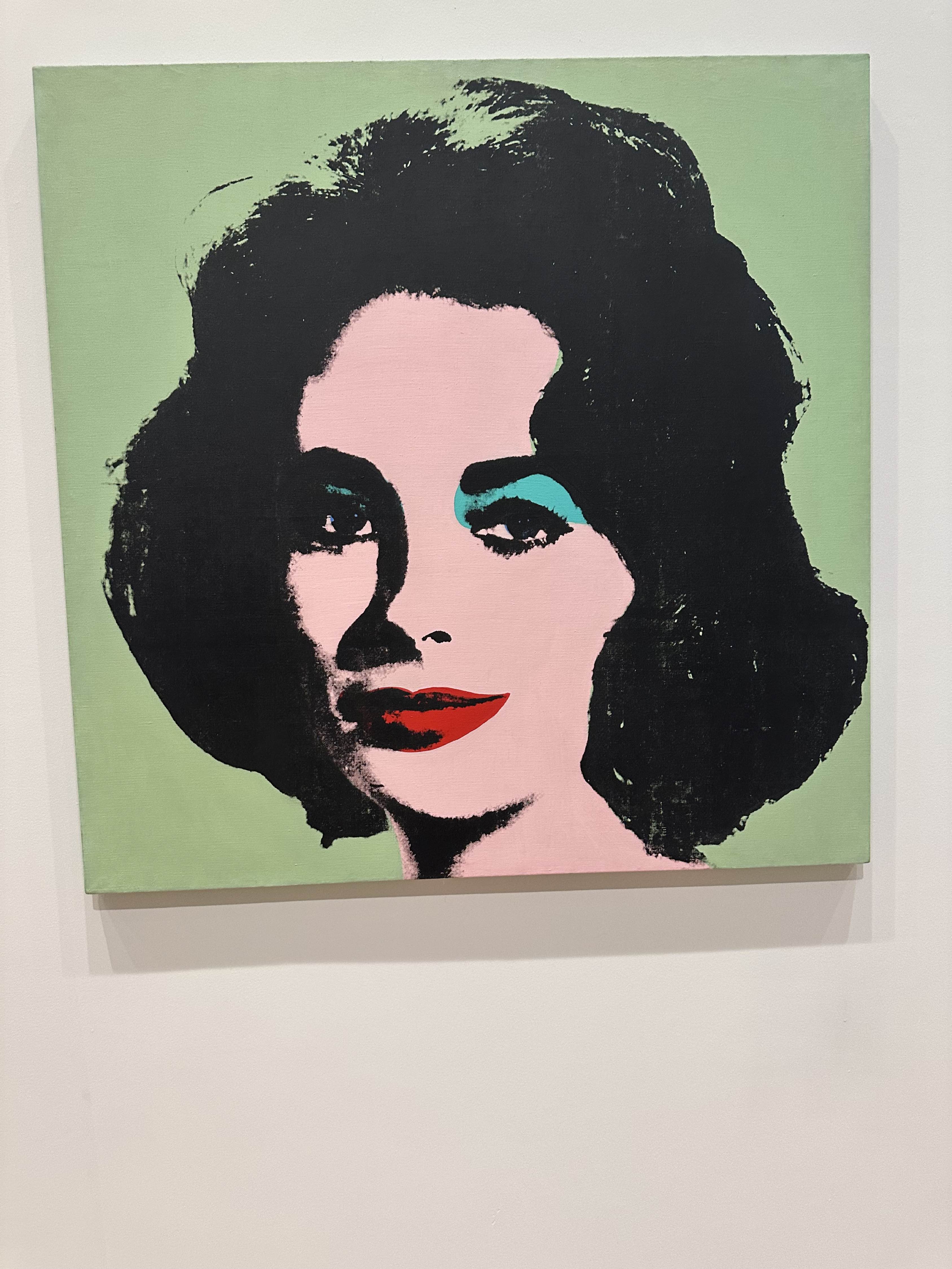 Andy Warhol — Liz #3 [Early Colored Liz]