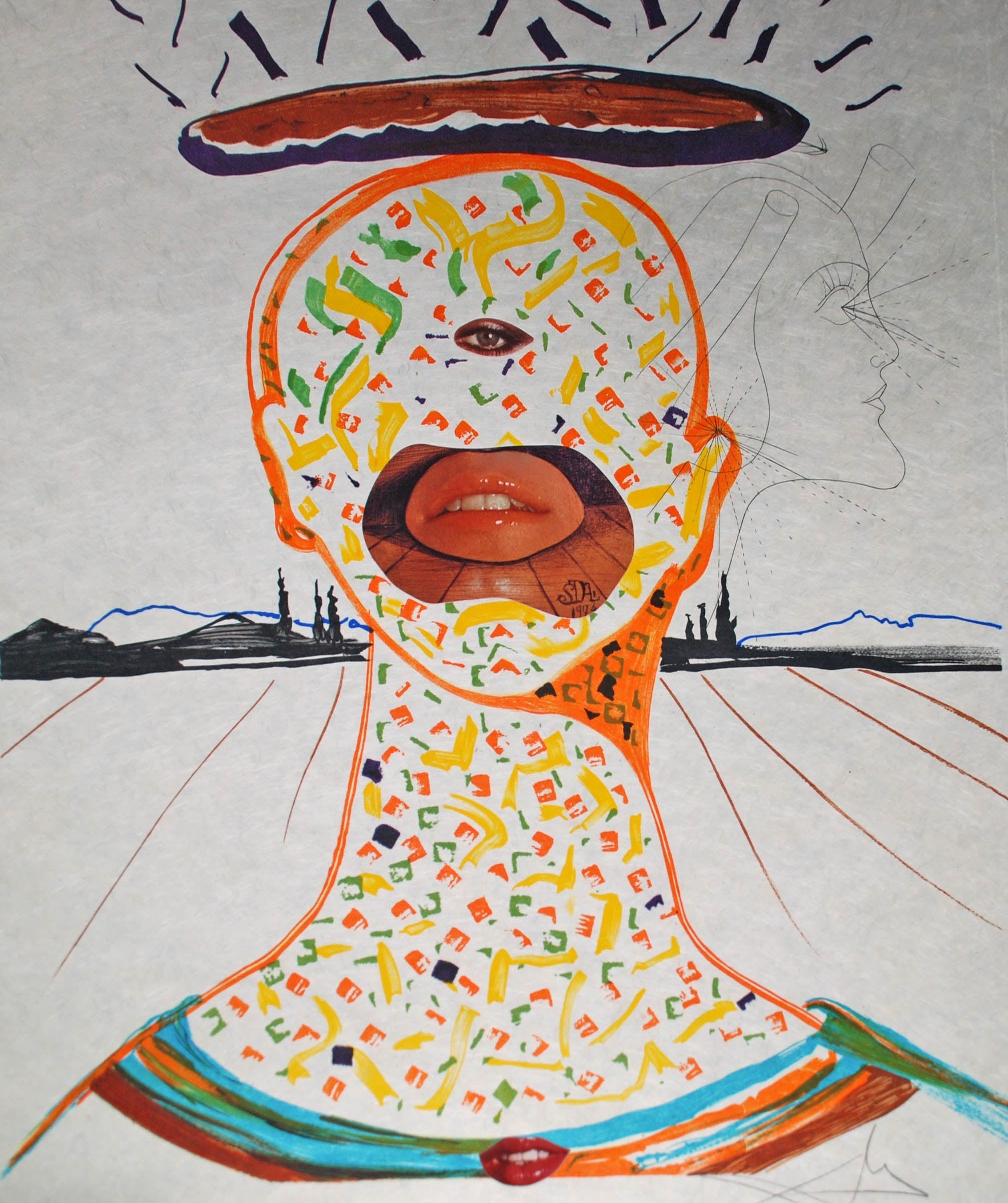 Salvador Dali — Imaginations and Objects of the Future Cyclopean Make-Up