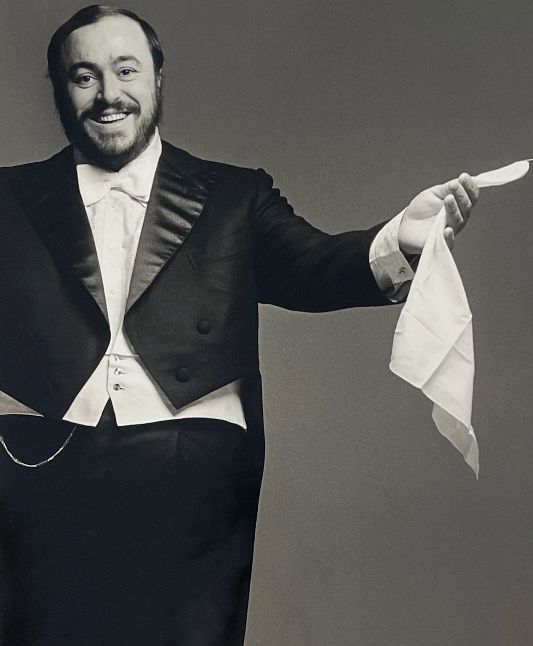 Photography — Francesco Scavullo Pavarotti, 1977 (Song Vol. I)