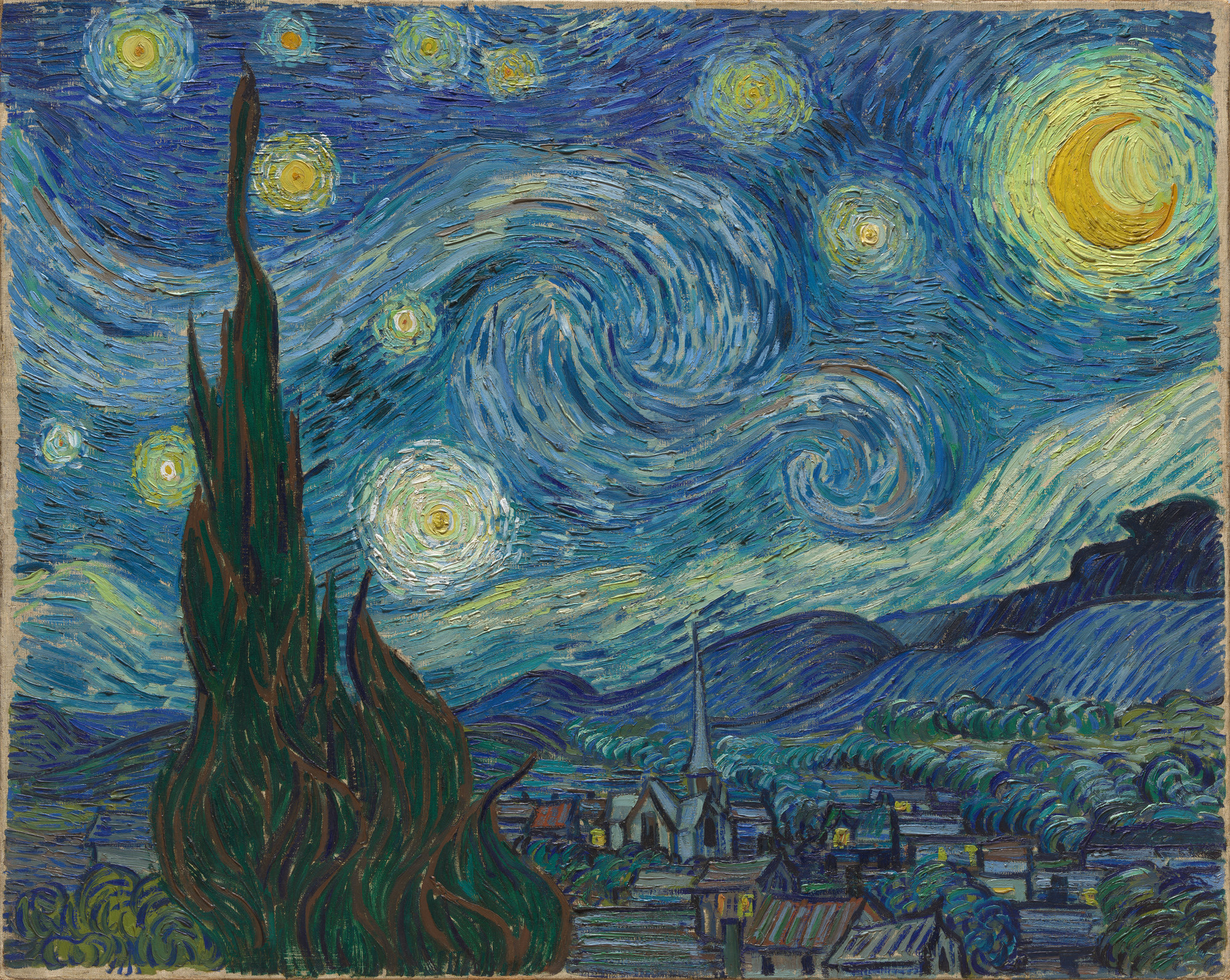 Vincent van Gogh — Starry Night