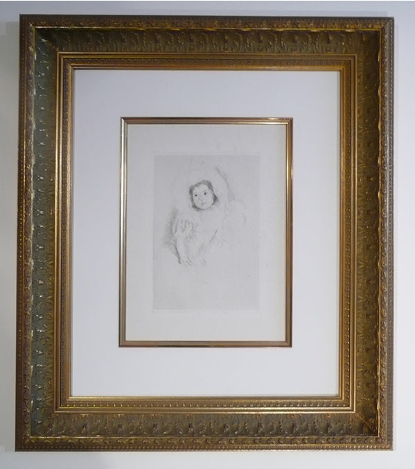 Mary Cassatt — Margot Wearing a Bonnet (no.1)