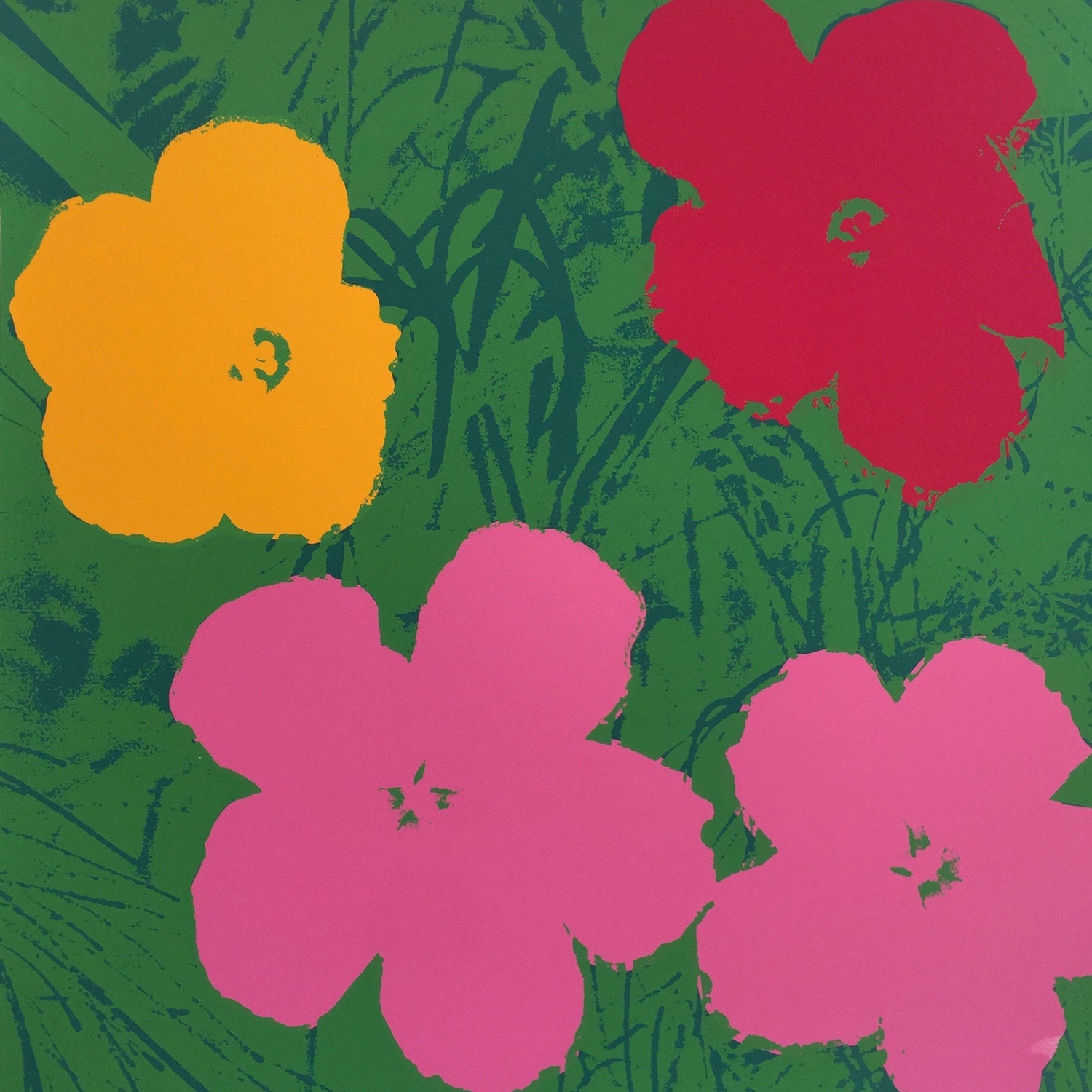 Sunday B. Morning — (after Andy Warhol) Flowers II.68