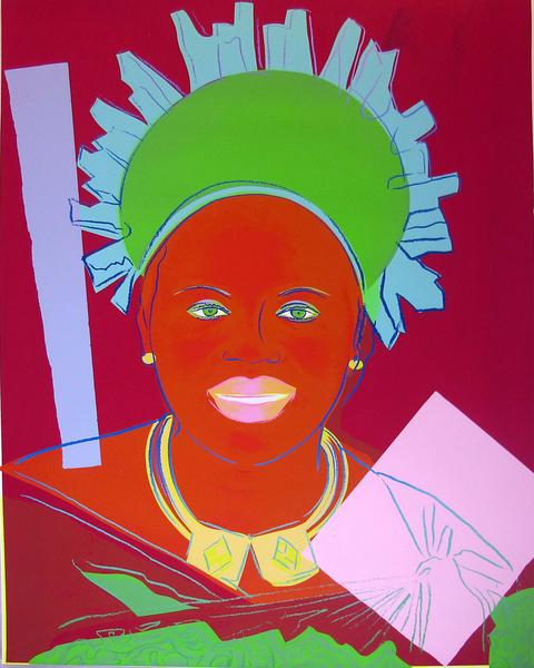 Andy Warhol — Reigning Queens: Queen Ntombi Twala of Swaziland (112.089)