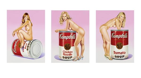 Campbell's Soup Girls (set of 3)