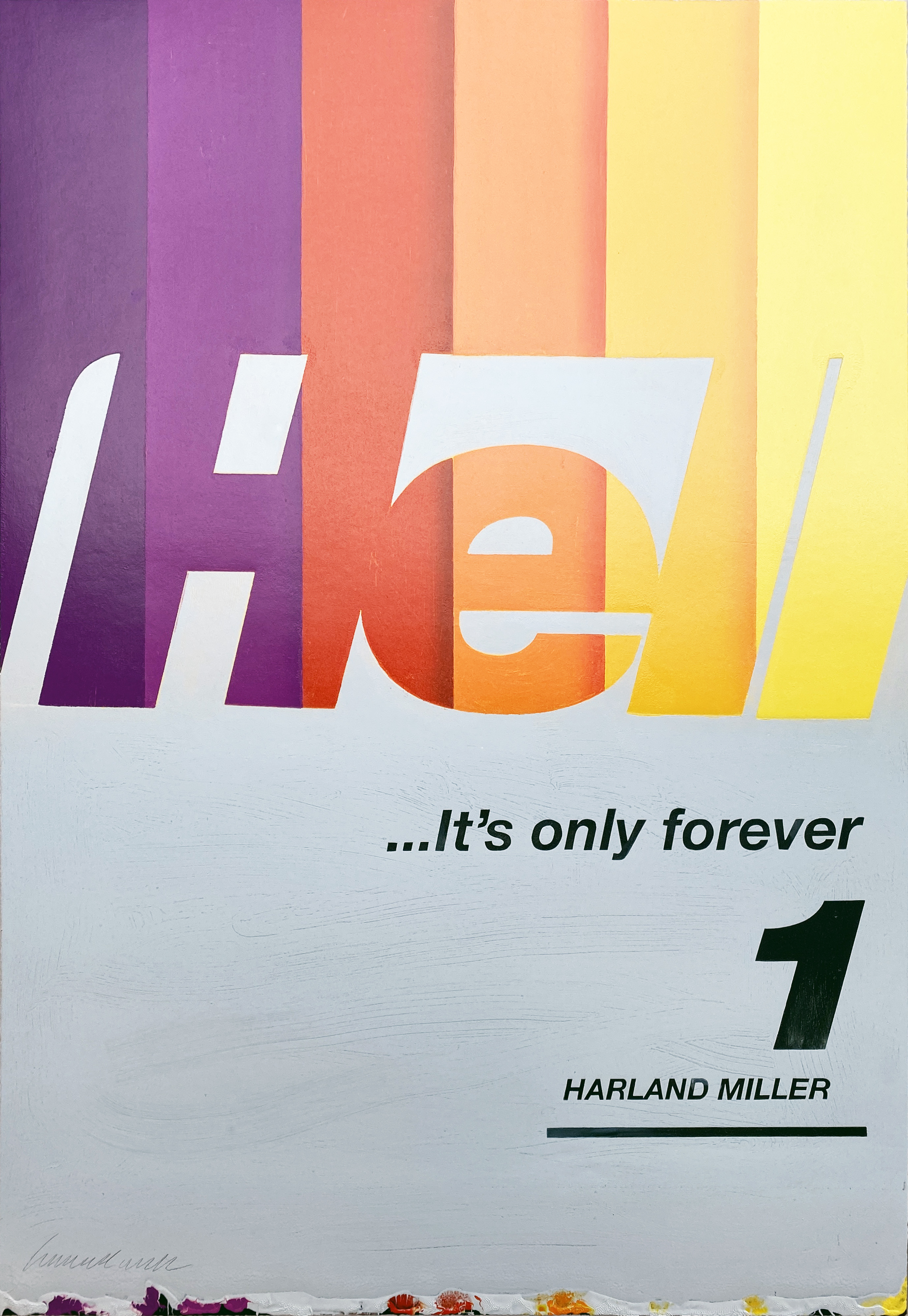Harland Miller — Hell... It's only Forever 1