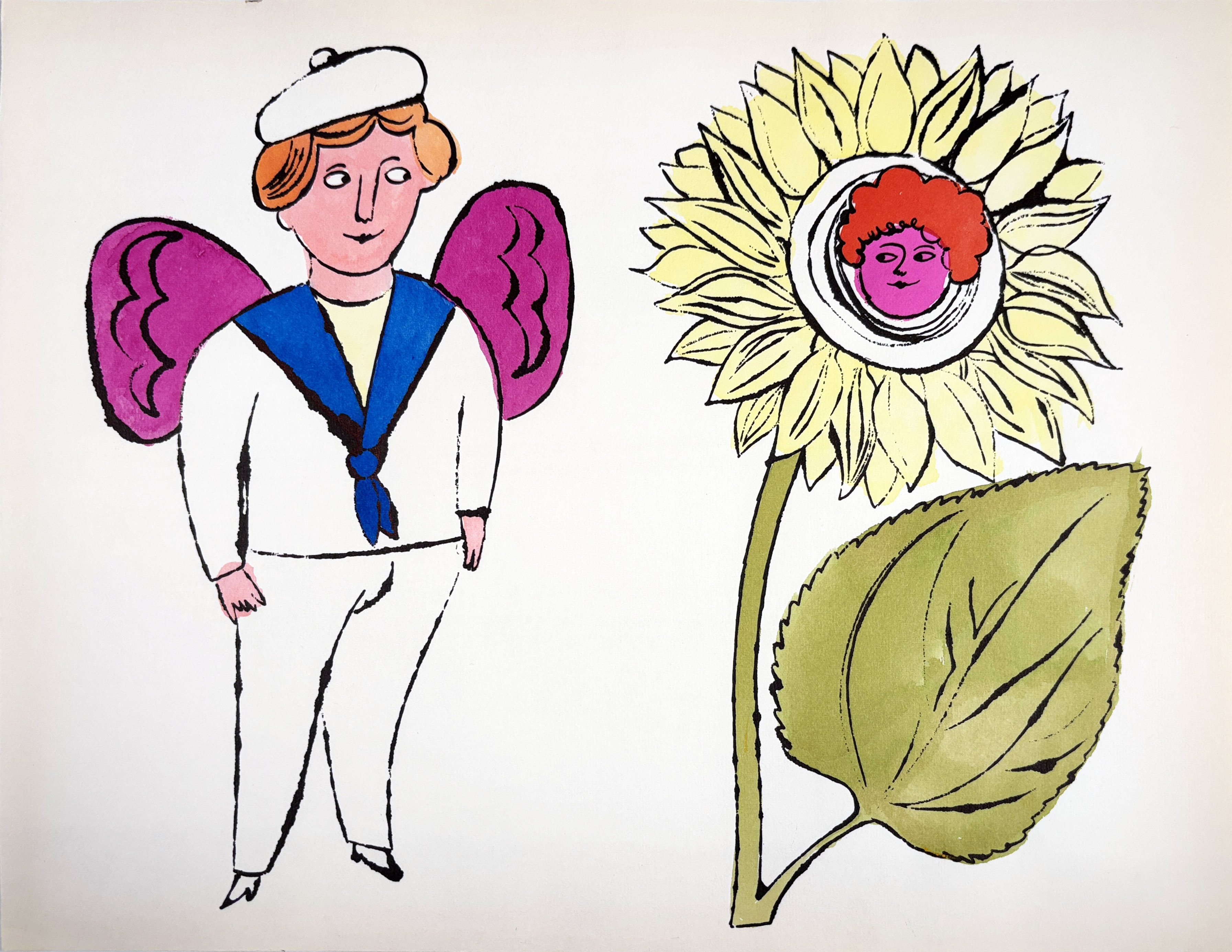 Andy Warhol — In The Bottom of my Garden IV.87A 