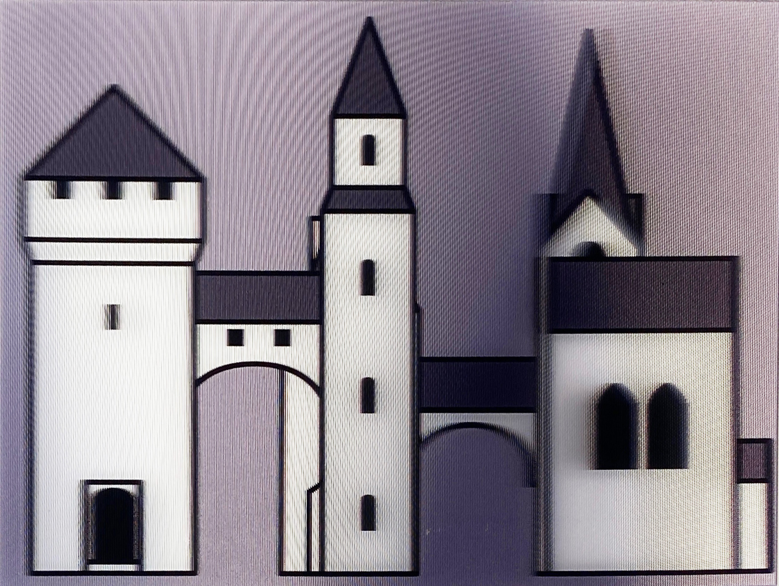 Julian Opie — Medieval Village #1