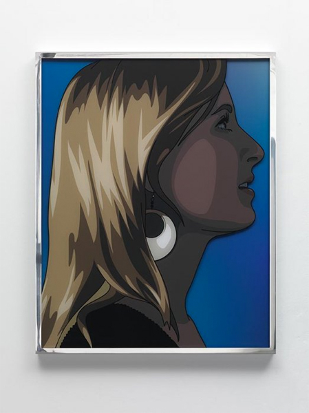 Julian Opie — Elena and Cressie get ready for the party 5