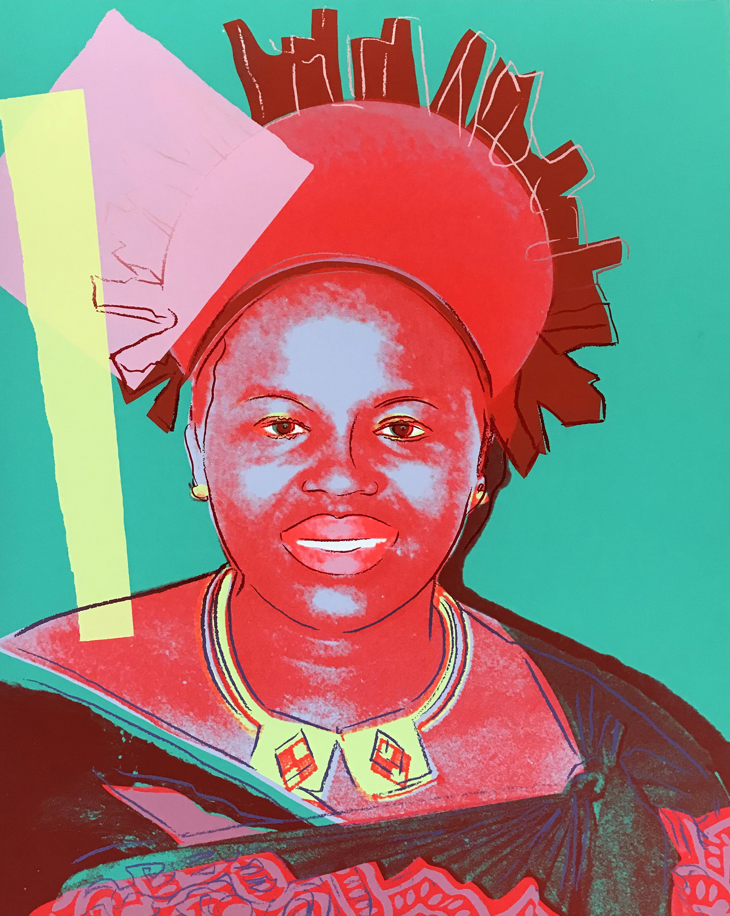 Andy Warhol — Reigning Queens: Queen Ntombi Twala of Swaziland (A395.076)