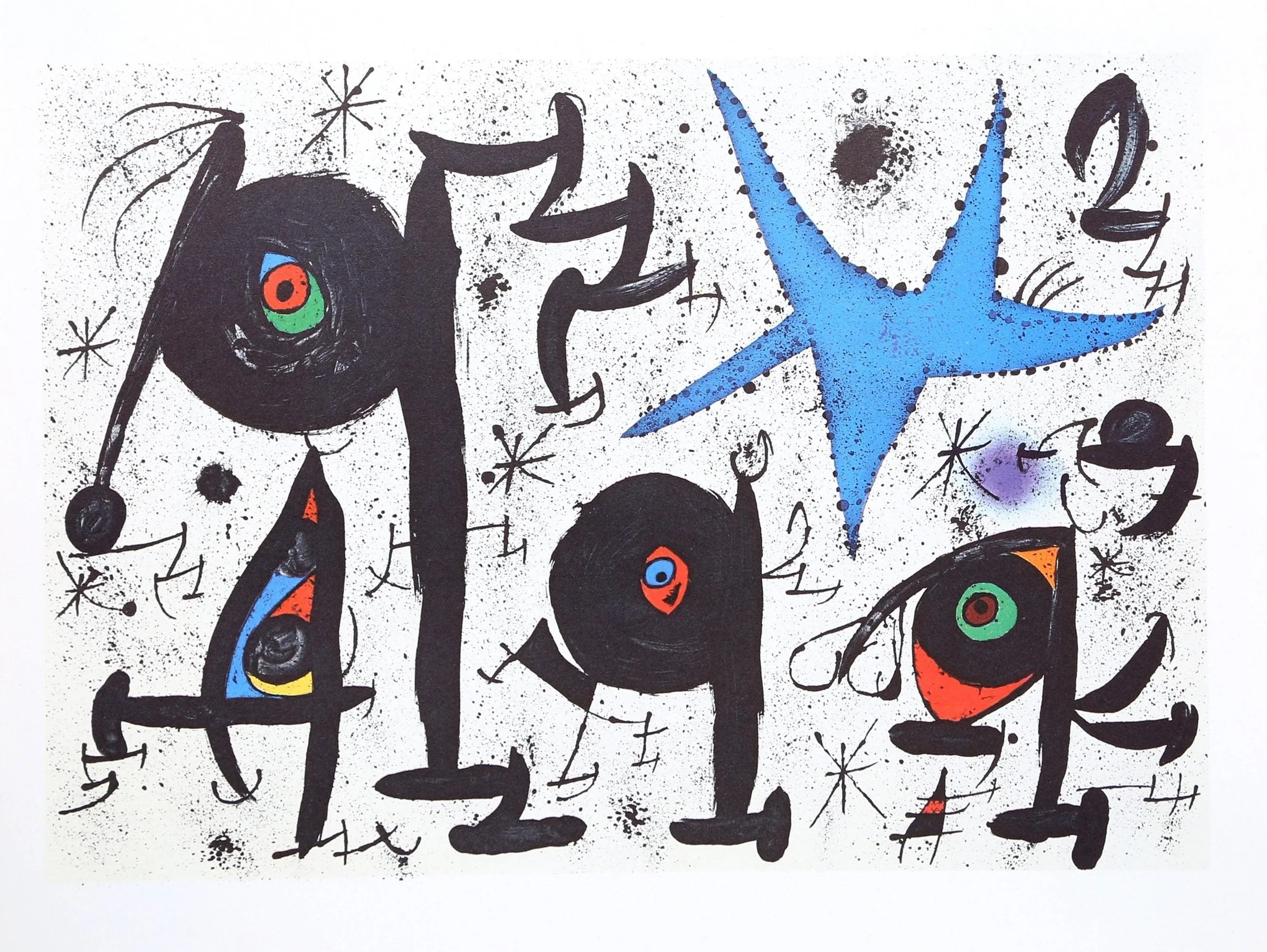 Joan Miró — Homenatge a Joan Prats (M.721)