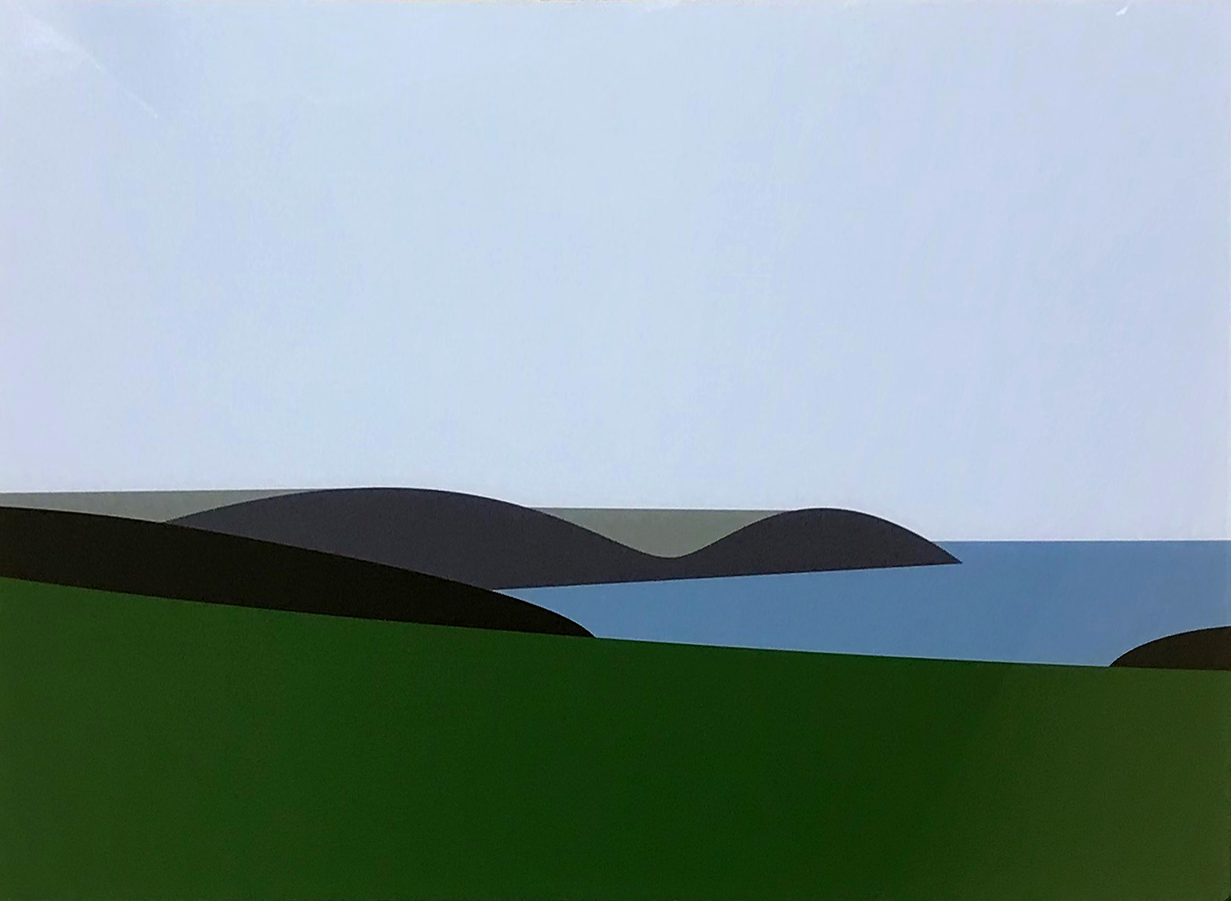 Julian Opie — Cornish Coast 2: Lantivet Coast
