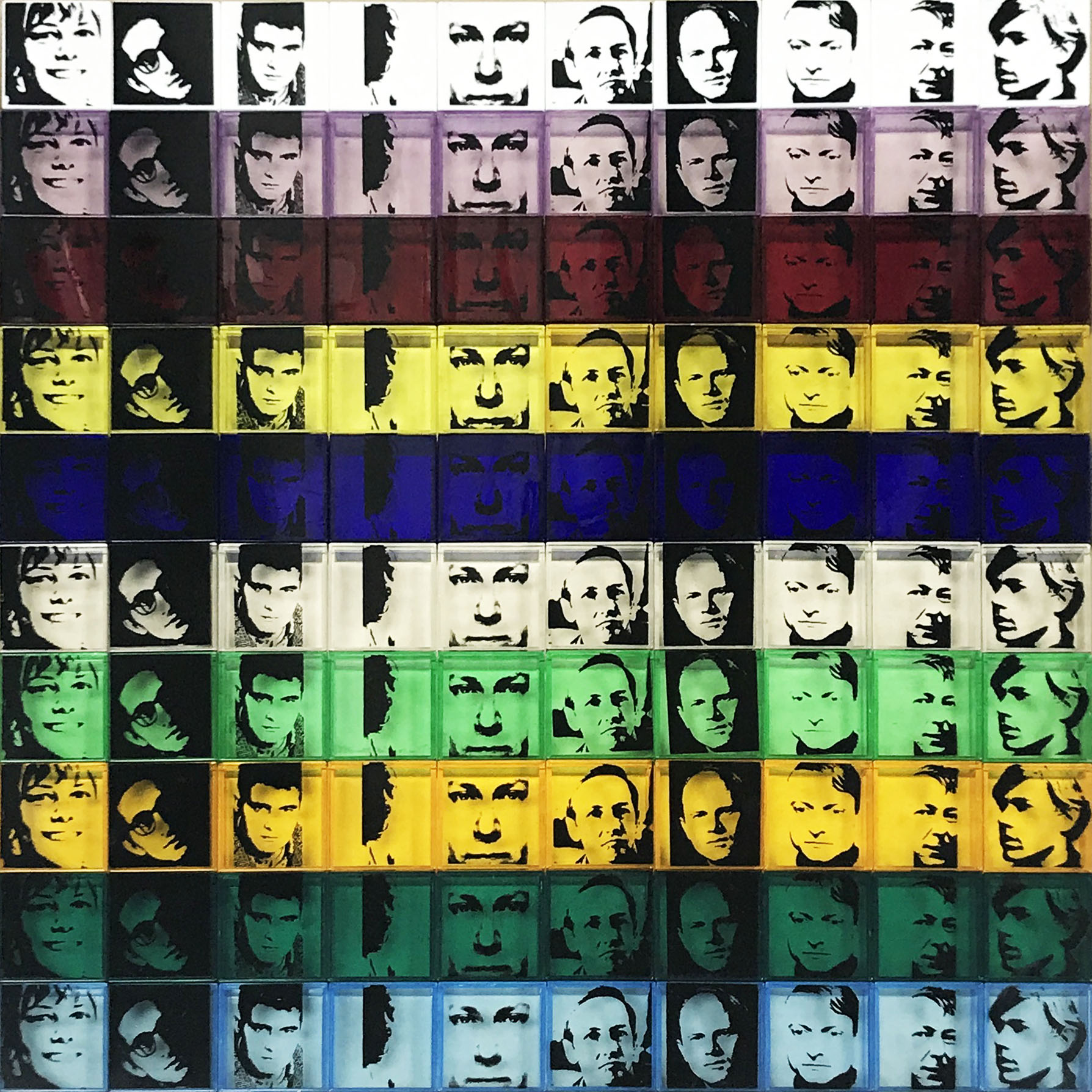 Andy Warhol — Portraits of the Artists II.17