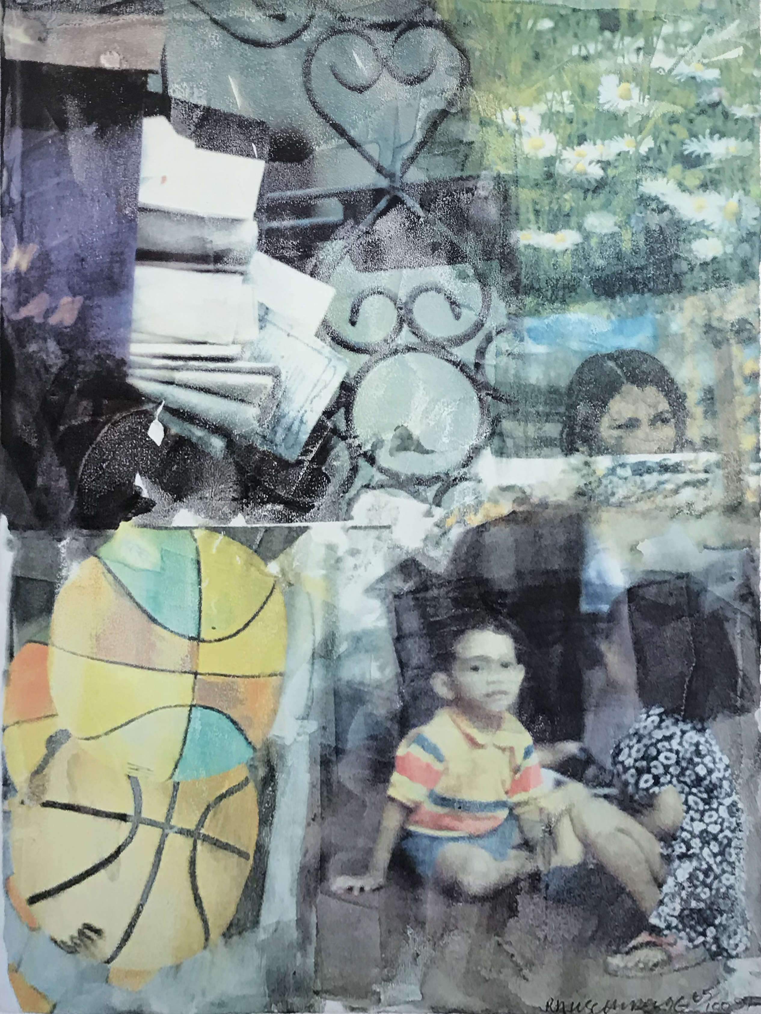 Robert Rauschenberg — Untitled 