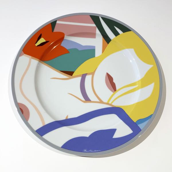 Rosenthal Künstler-Platzteller: Blonde Vivienne