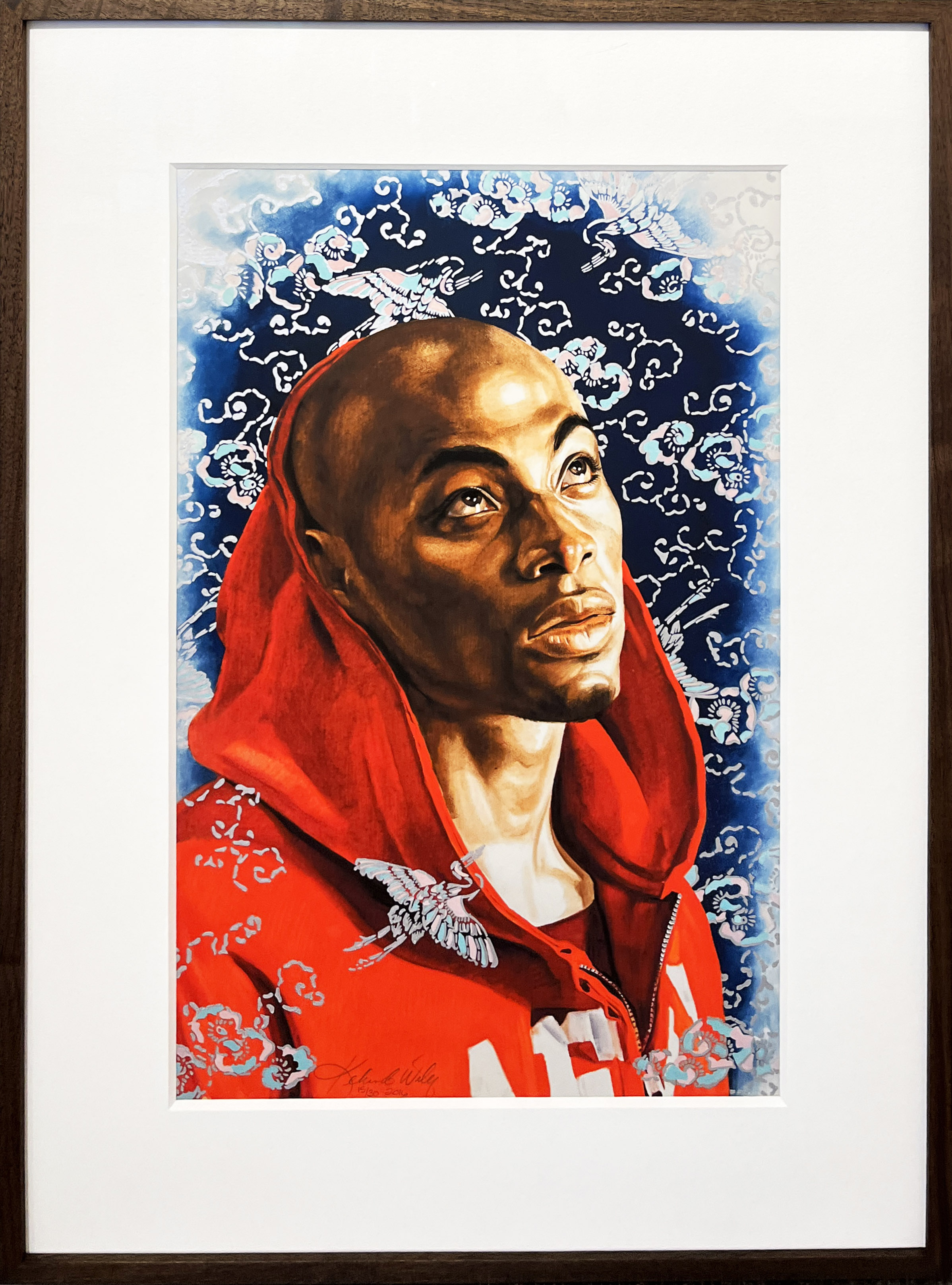 Kehinde Wiley — Sophie Arnould Study II