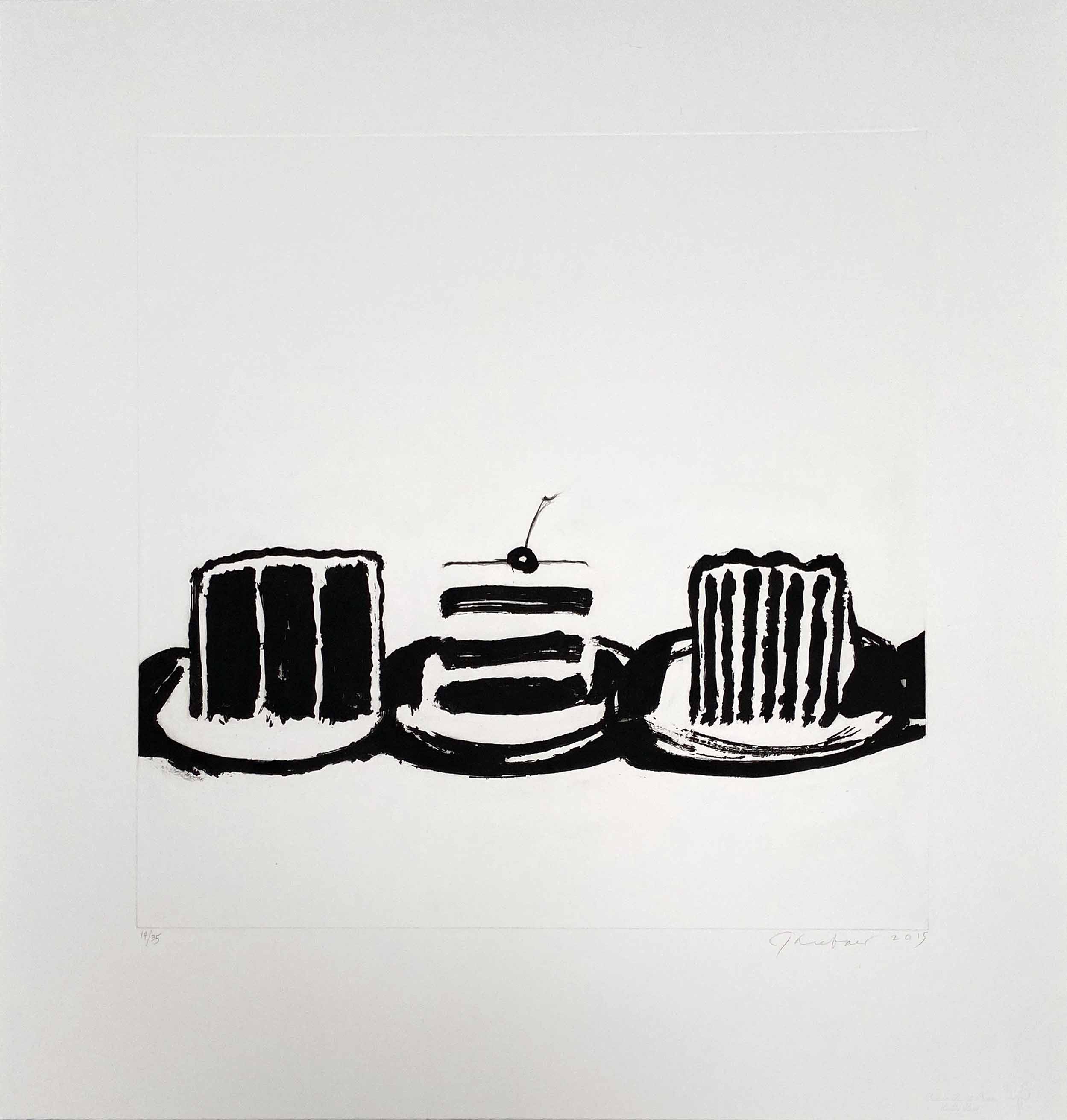 Wayne Thiebaud — Cut Cakes