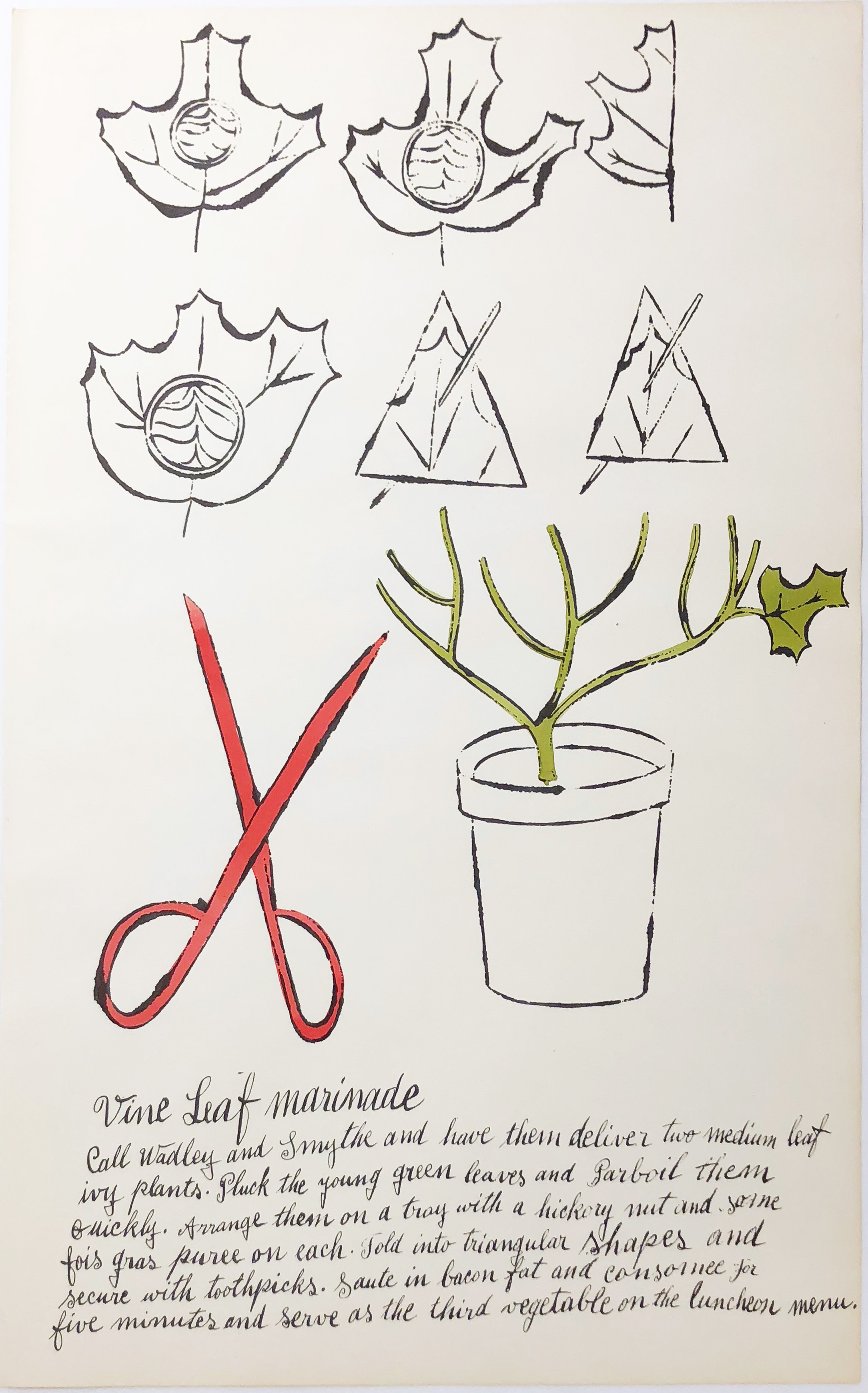 Andy Warhol — Wild Raspberries  IV.141A