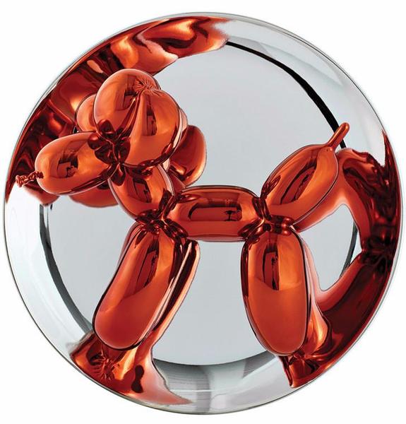 Jeff Koons — Orange Balloon Dog