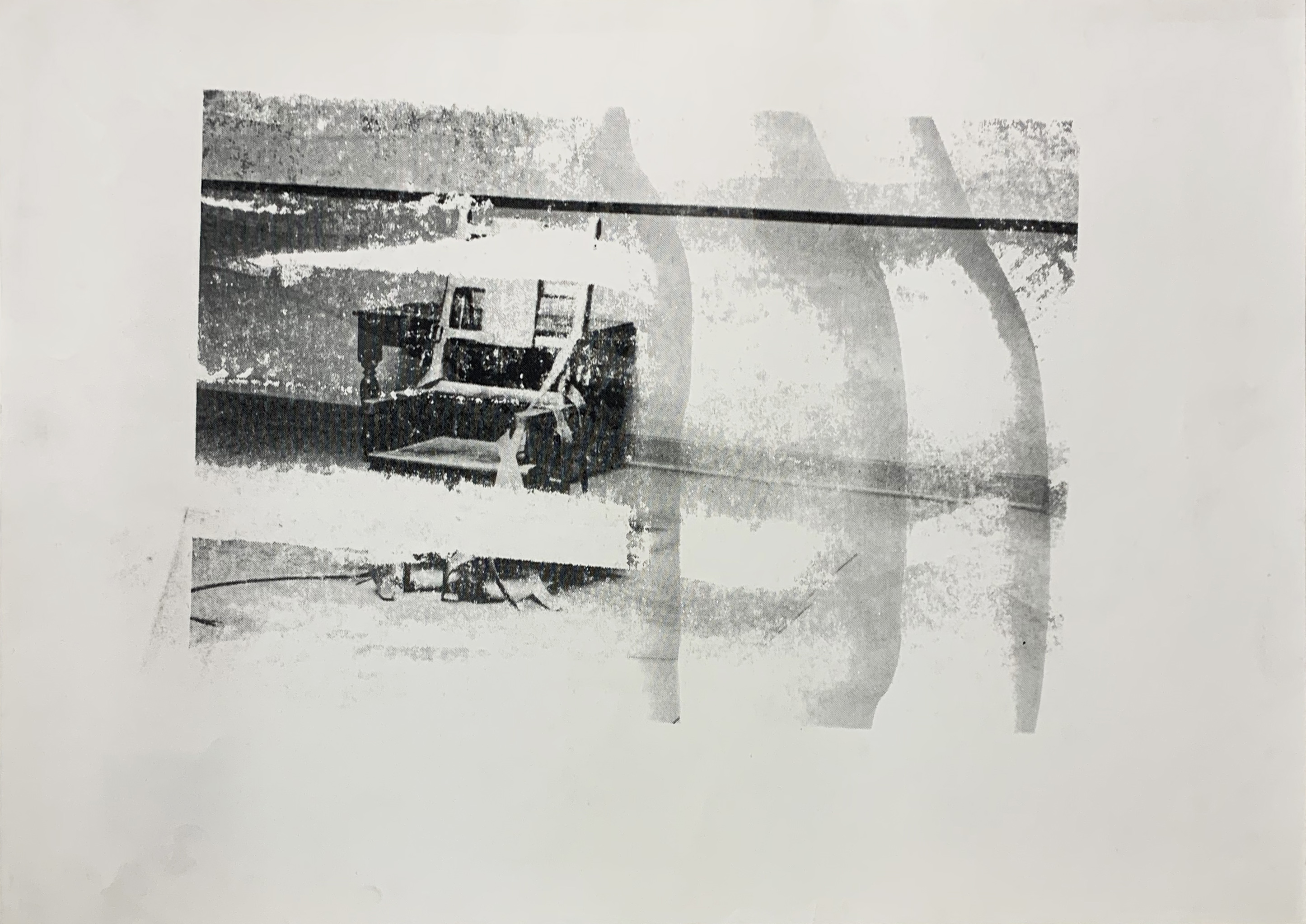 Andy Warhol — Electric Chair (Retrospective Series) 