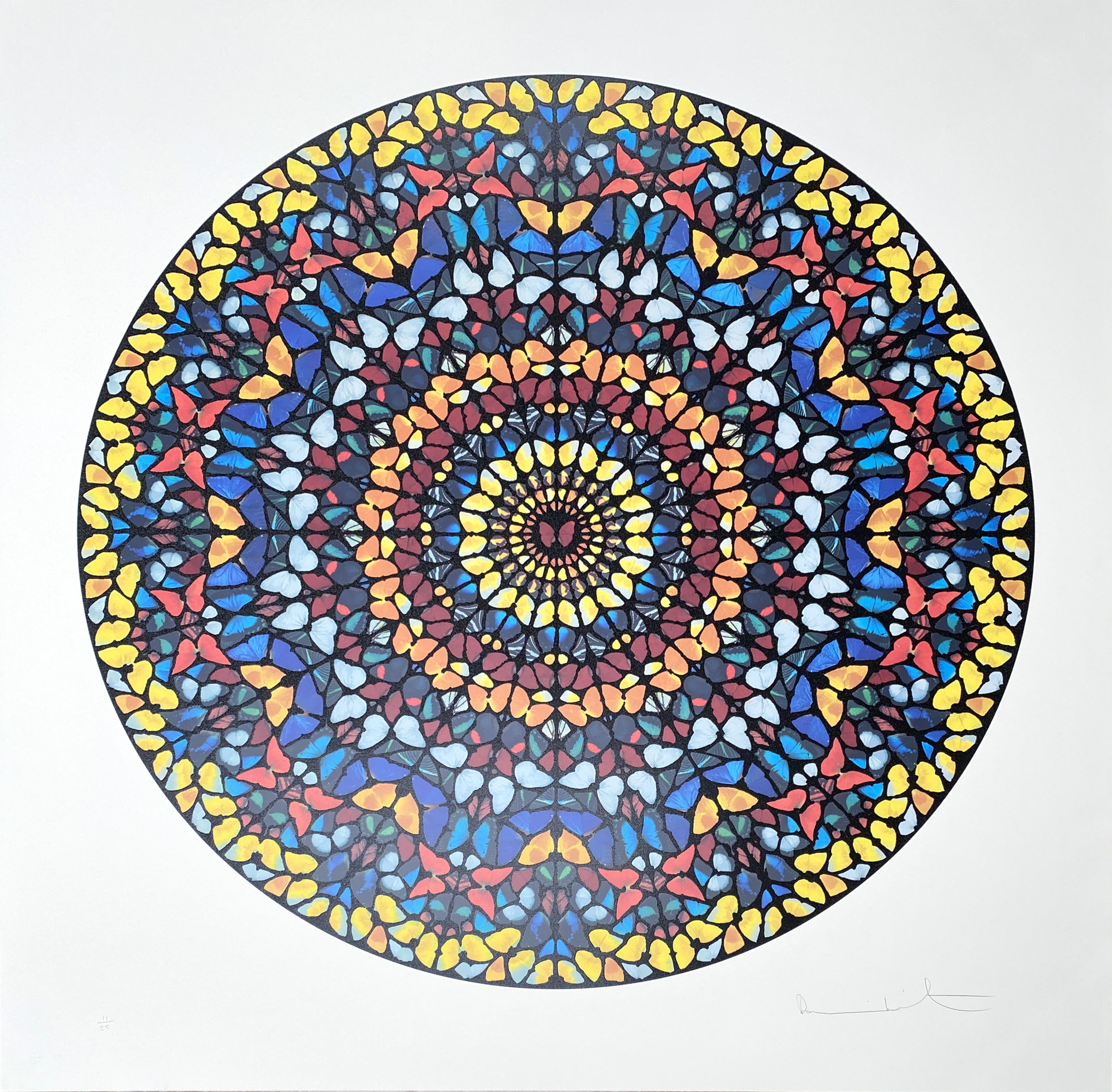 Damien Hirst — Entreaty (Glitter)