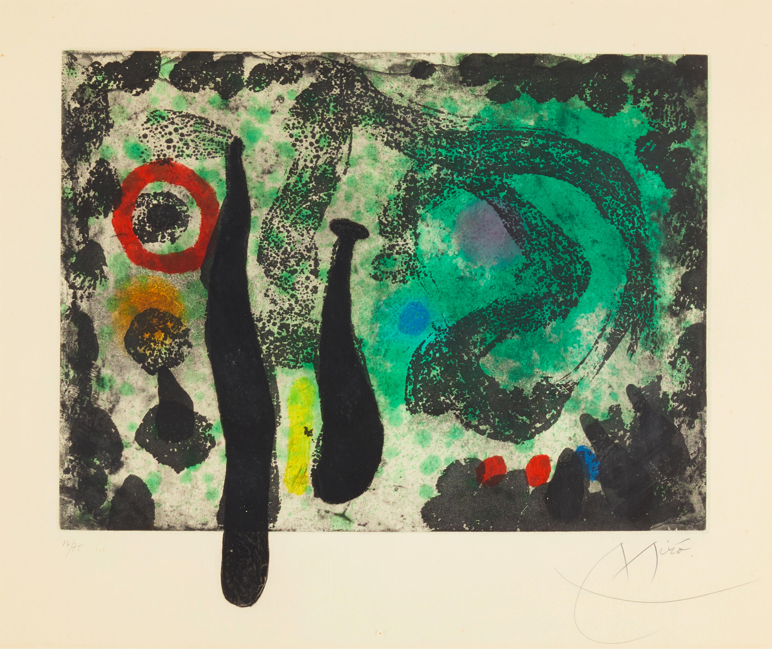 Joan Miró — Le Jardin De Mousse 