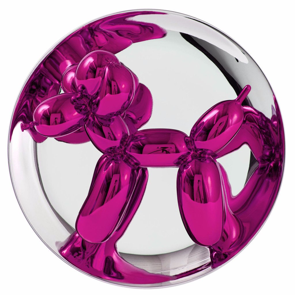 Jeff Koons — Magenta Balloon Dog