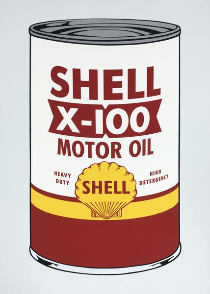 Shell X-100 Motor Oil